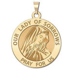Our Lady Of Sorrows Religious Medal
