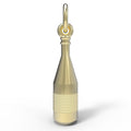 France Burgundy Wine Bottle Charm 8259