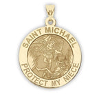 Saint Michael - Protect My Niece - Religious Medal