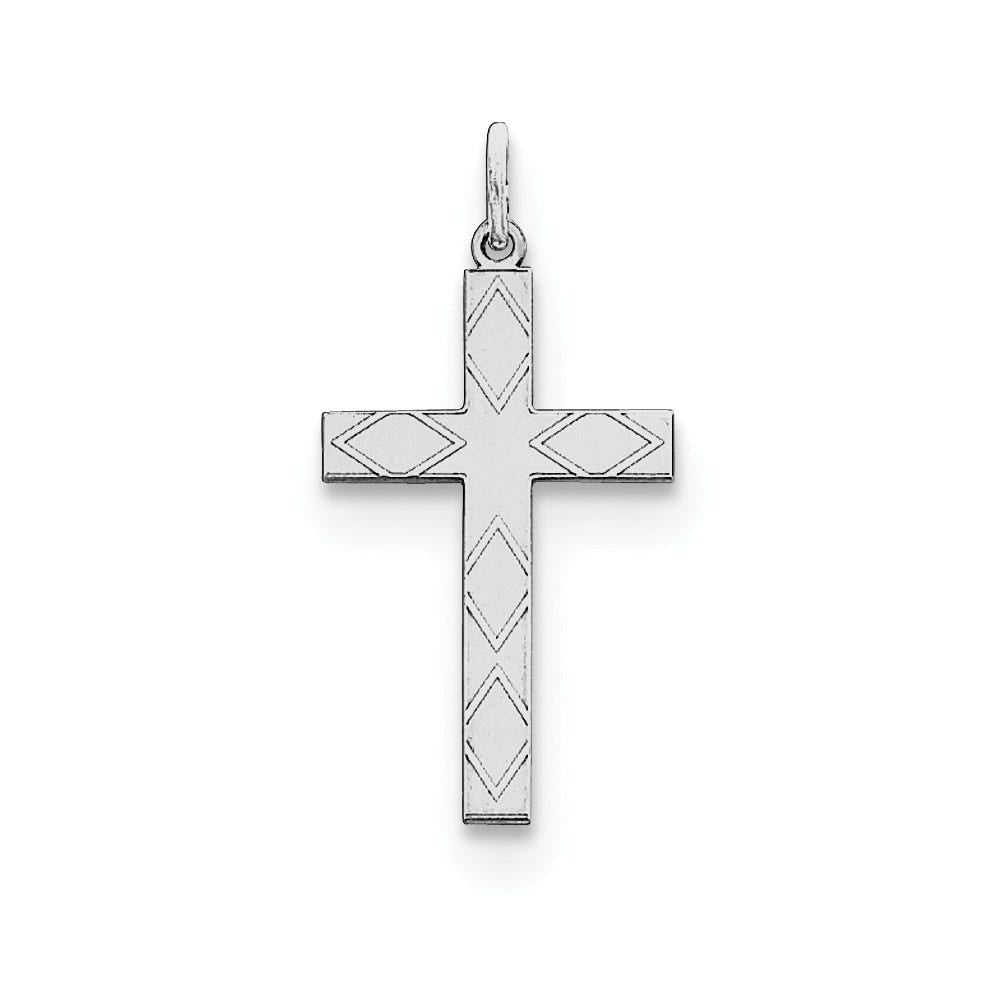 Laser Designed Cross Pendant