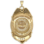 Personalized Tennessee Corrections Badge with Your Number