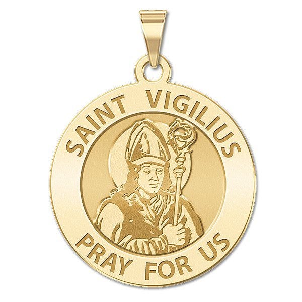 Saint Vigilius Religious Medal