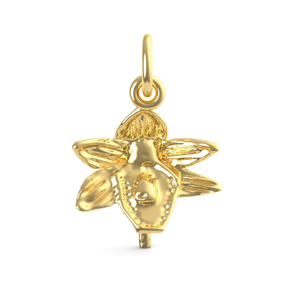 Orchid Flower Charm(3765)