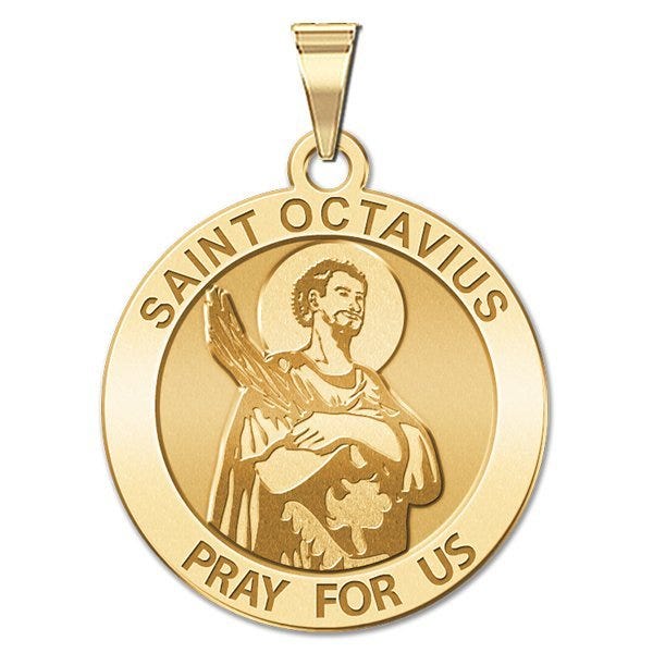 Saint Octavius Religious Medal