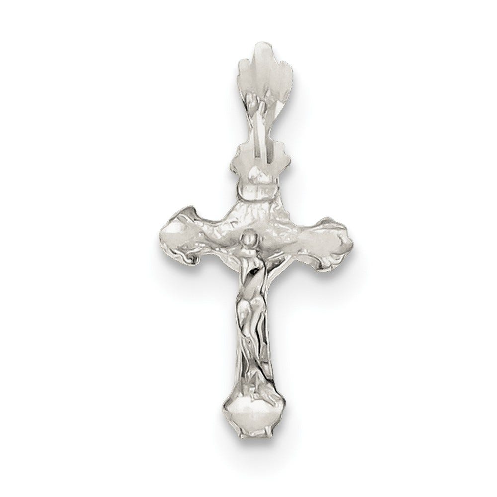 Sterling Silver Inri Crucifix Pendant
