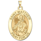 Saint Matthew Oval Religious Medal