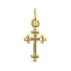 Bottony Cross Accent Charm