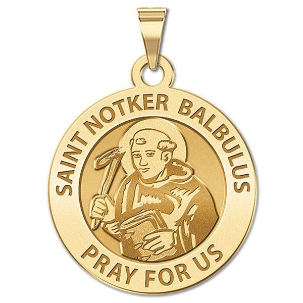 Saint Notker Balbulus Religious Medal