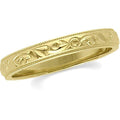14K Yellow Gold Approx. 0.16 Inch Fancy Wedding Band