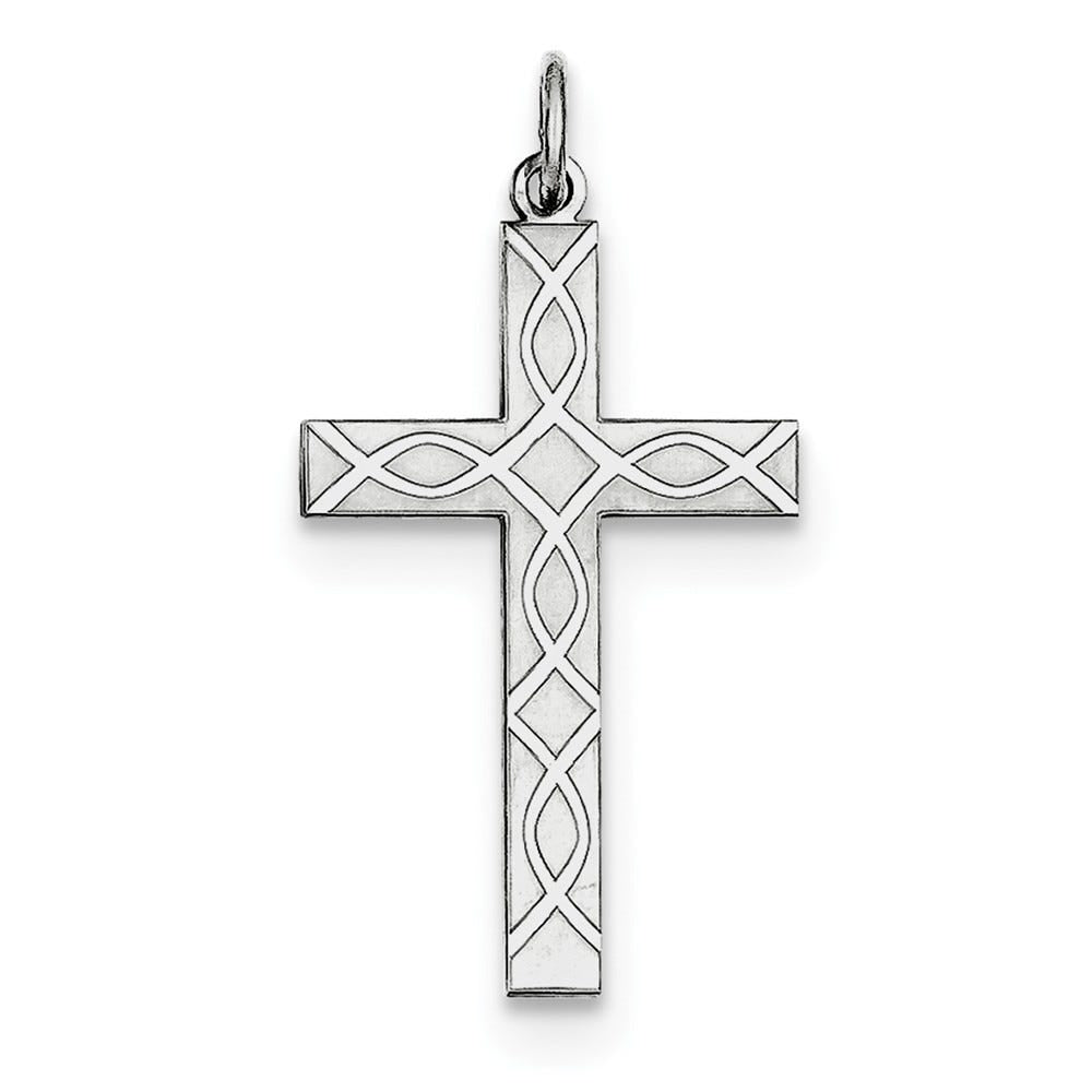 Laser Designed Cross Pendant