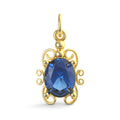 Filigree September Stone Charm(4764-009)