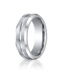Cobalt Chrome Comfort Fit Approx. 0.28 Inch Wedding Band