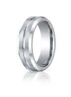 Cobalt Chrome Comfort Fit Approx. 0.28 Inch Wedding Band