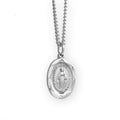 Pewter Oval Miraculous Medal