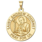 Saint Andrew Fournet Round Medal