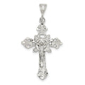 Sterling Silver Inri Crucifix Pendant