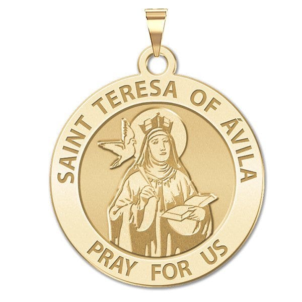 Saint Teresa Of Avila Religious Medal