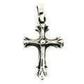 Sterling Silver Center-Boss Cross Pendant