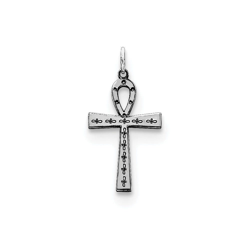 Laser Designed Cross Charm