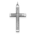 Laser Designed Cross Pendant