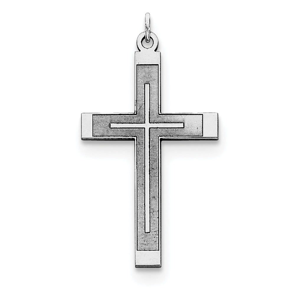 Laser Designed Cross Pendant