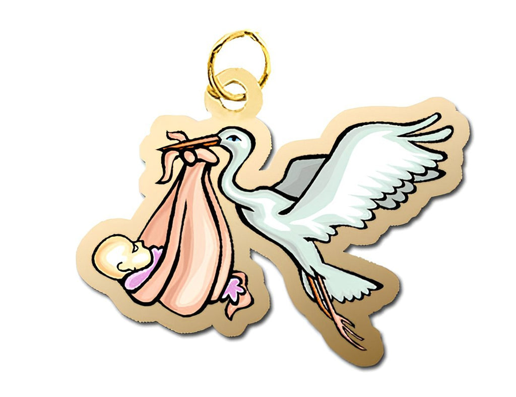 Newborn Baby Girl Charm