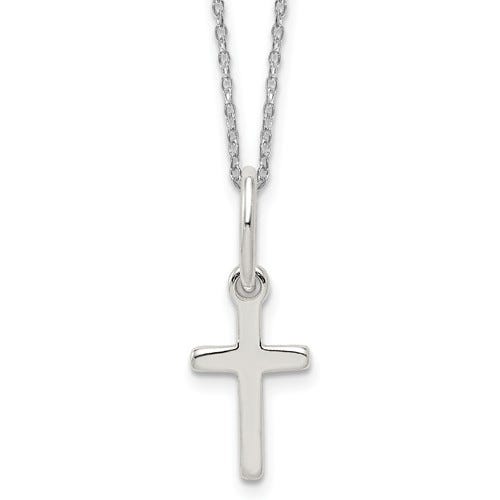 Sterling Silver Small Cross Pendant