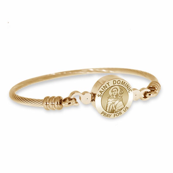 Saint Dominic Bangle Bracelet