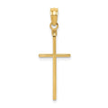 Polished Cross Pendant