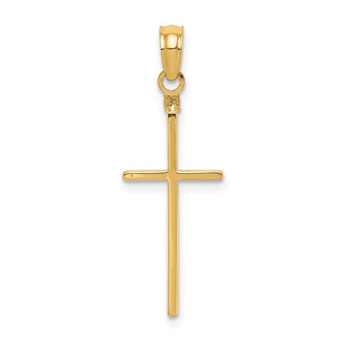 Polished Cross Pendant
