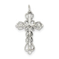 Sterling Silver Openwork Crucifix Pendant