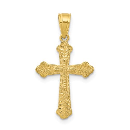 Budded Cross Pendant
