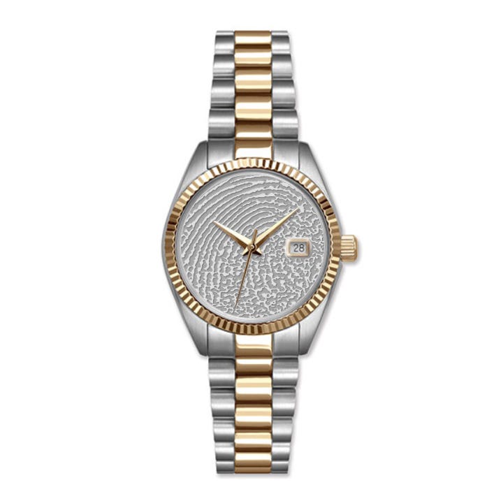 Custom Swiss QuartzLine Fingerprint Watch