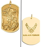 Saint Michael Air Force Dog Tag Medal