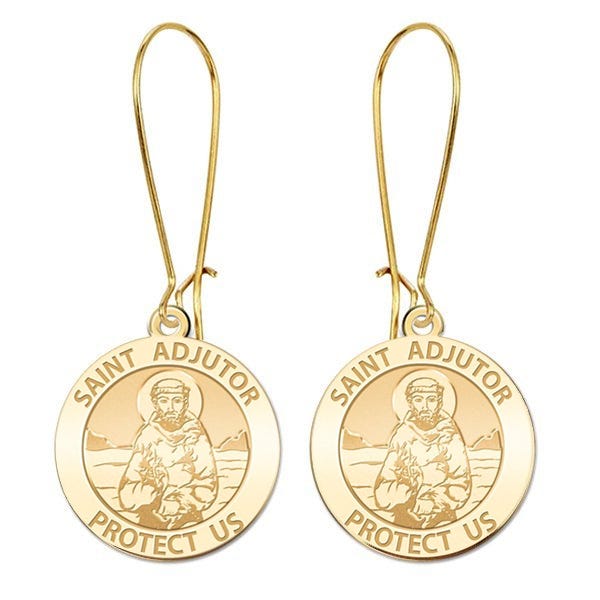Saint Adjutor Earrings
