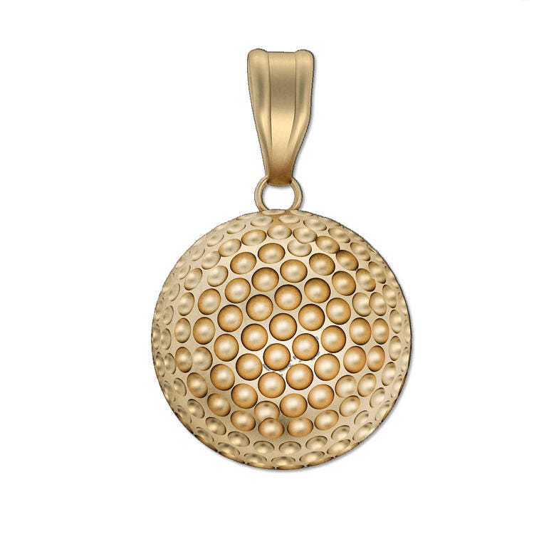 Engravable Golf Ball Medal
