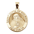 Saint Jutta of Kulmsee Round Religious Medal