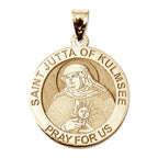 Saint Jutta of Kulmsee Round Religious Medal