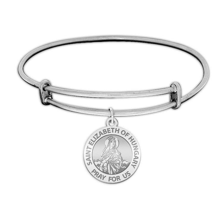 Saint Elizabeth Of Hungary Expandable Bracelet