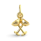 Champagne Glasses Charm 1145