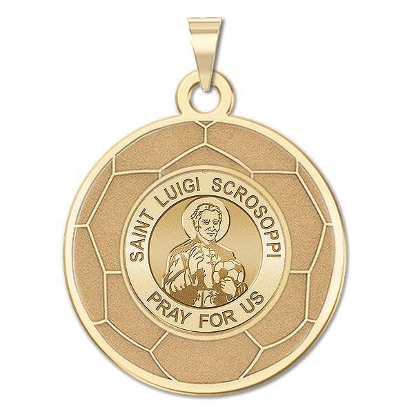 Saint Luigi Scrosoppi Soccer Medal
