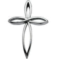 14K Yellow Gold Cross Pendant