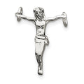 Sterling Silver Corpus Crucified Christ Pendant