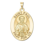 Saint Paul Religious Medal Oval