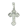 Trefoil-Tips Crucifix Pendant