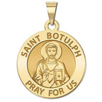 Saint Botulph Round Religious Medal
