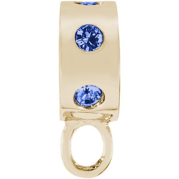 Charmdrop Blue Stones