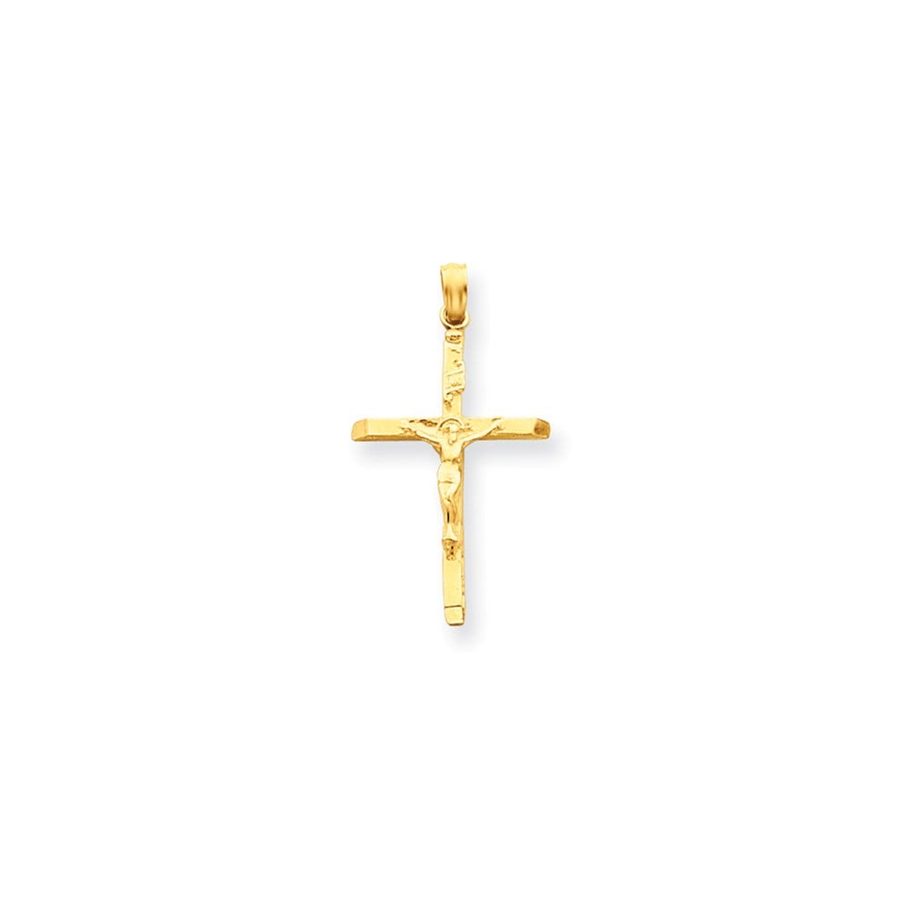 14K Crucifix Pendant