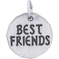 Best Friends Charm Tag Engravable