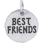 Best Friends Charm Tag Engravable